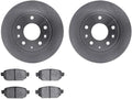 Rear Brake Pad and Rotor Kit for Mazda 3 Sport (2017–2018) JM835FF