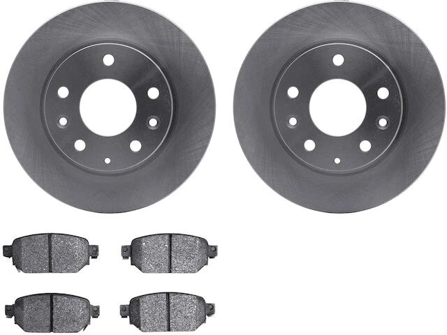 Rear Brake Pad and Rotor Kit for Mazda 3 Sport (2017–2018) JM835FF