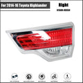 Tail Light Assembly Set for Toyota Highlander (2014–2016) RH Rear