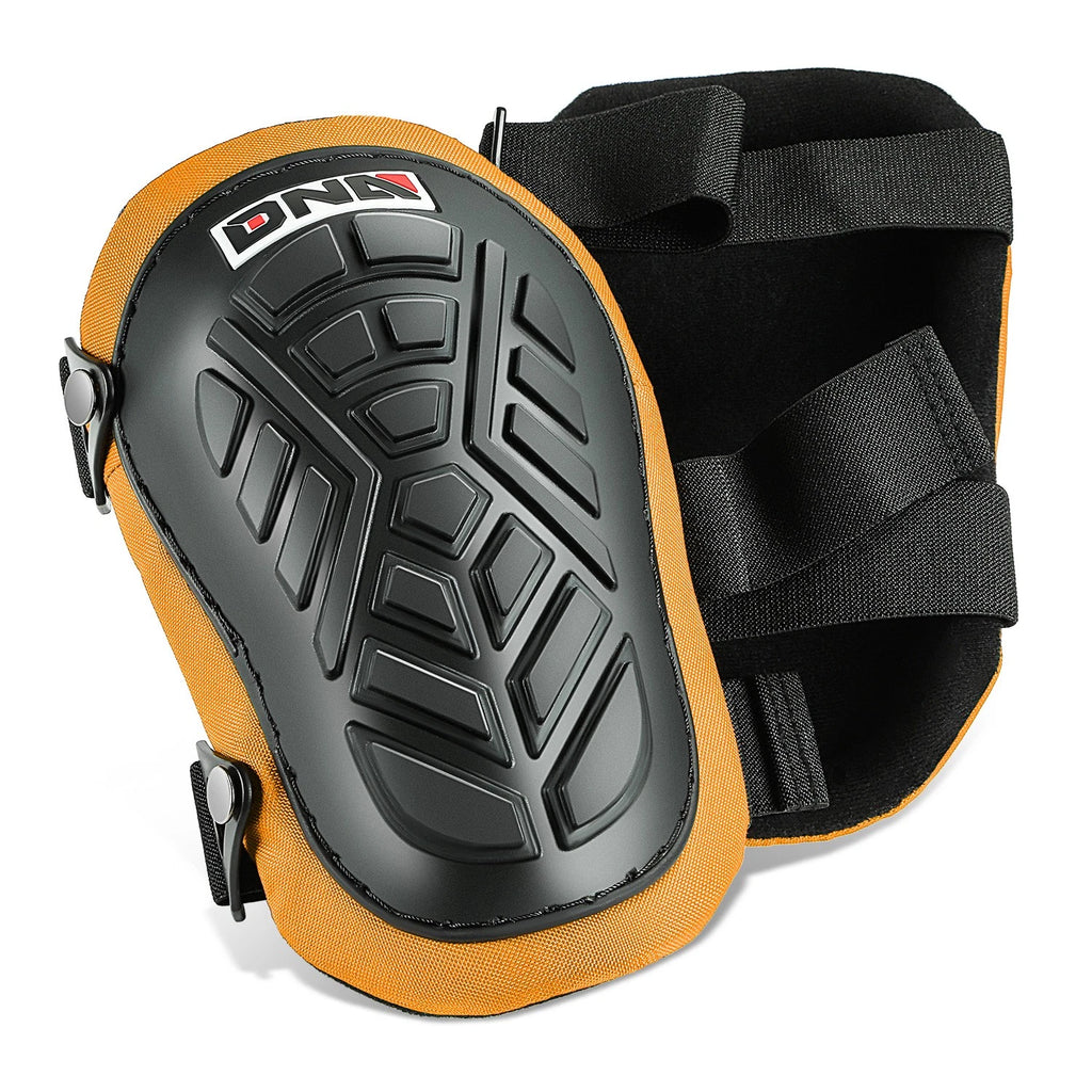 Pair Knee Pads for Hard Shell Protection (Orange)