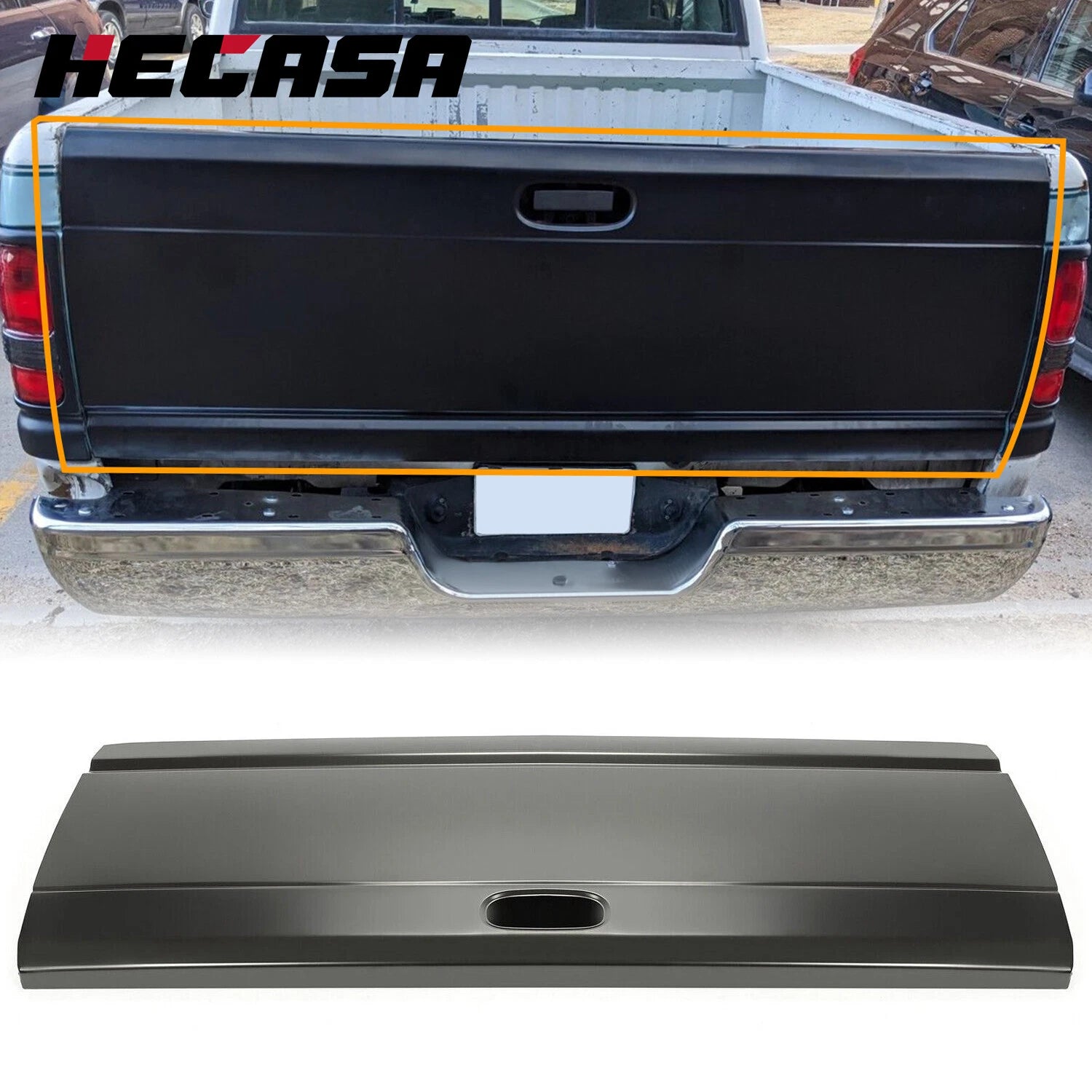 Steel Tailgate for Dodge RAM 1500 2500 3500 (1994–2002)
