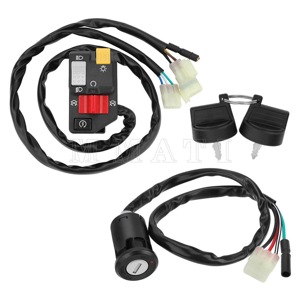 Start Stop Switch & Key Switch for Honda Sportrax 250 TRX250EX (2006–2007)