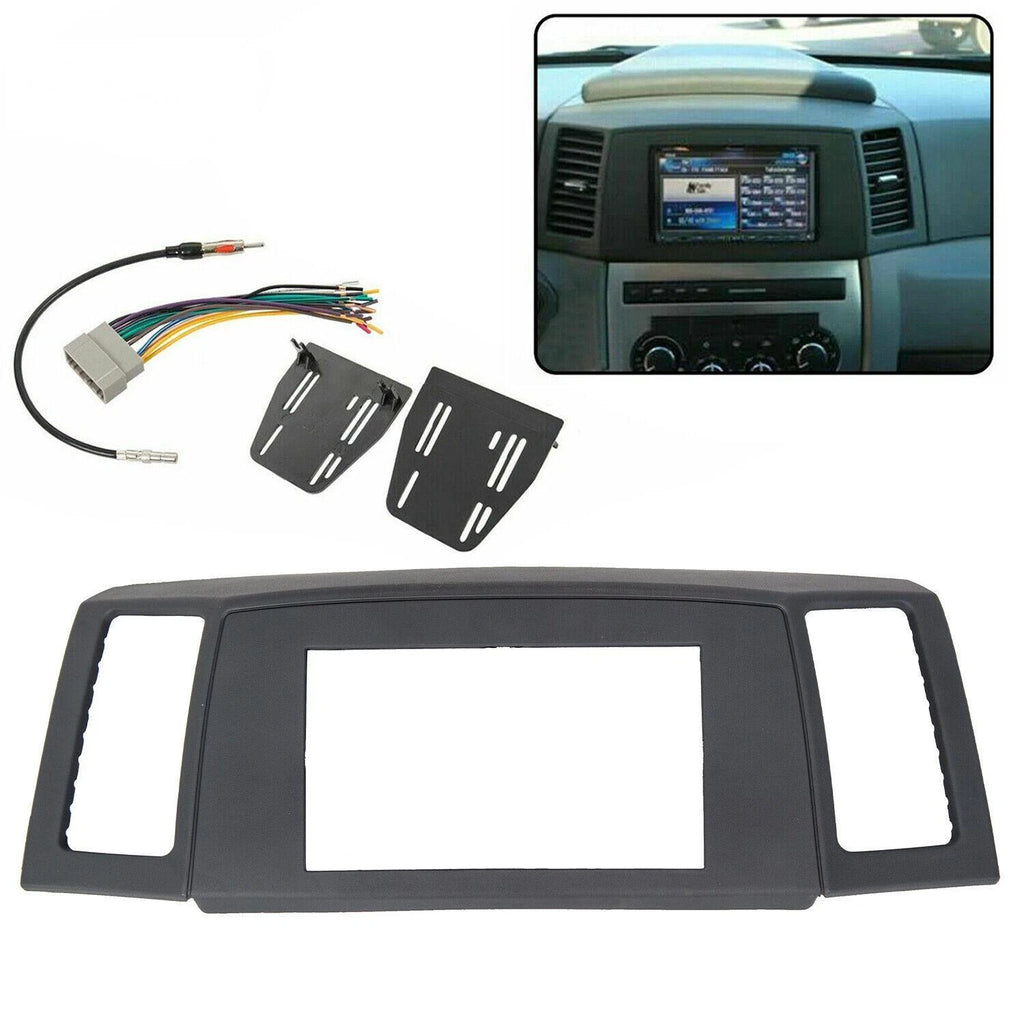 Navigation Radio Stereo Dash Bezel Vent Kit for Jeep Grand Cherokee (2005–2007)