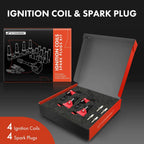 Ignition Coil & Iridium Spark Plug Kit for Chevy GMC Buick Pontiac