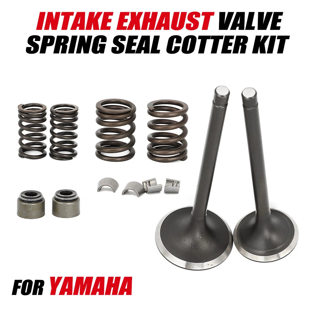 Intake Exhaust Valve Spring Seal Kit for Yamaha TTR225 YTM225 YFM225 XT225 TT225 (1999–2006)