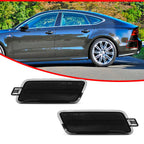 Smoked Rear Fender Side Marker Lights Kit for Audi A7 S7 RS7 (2012–2018)