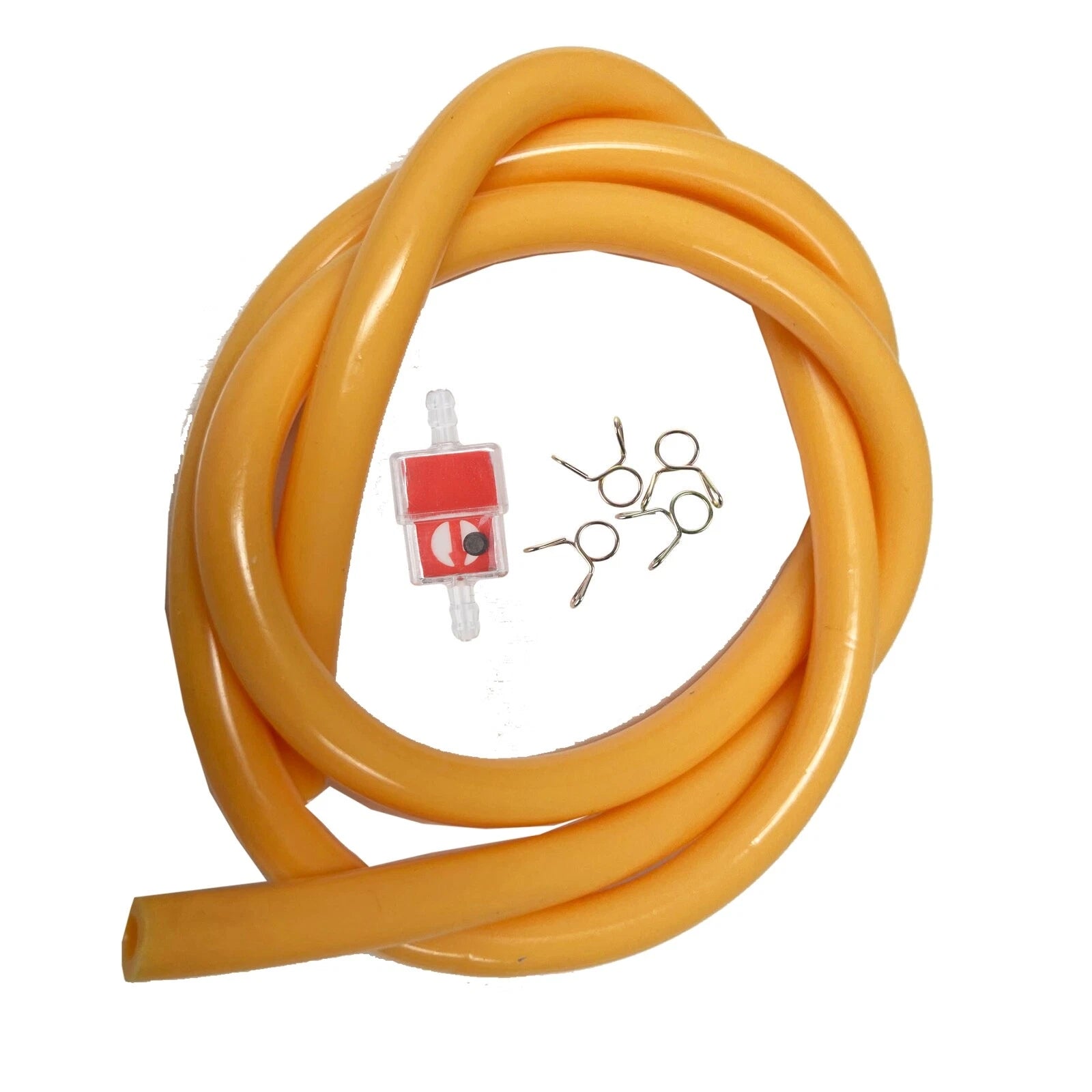 Fuel Line with Inline Filter for ATV Quad Dirt Bike (YEL)
