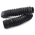 Motorcycle Universal Black Rubber Front Fork Dust Covers
