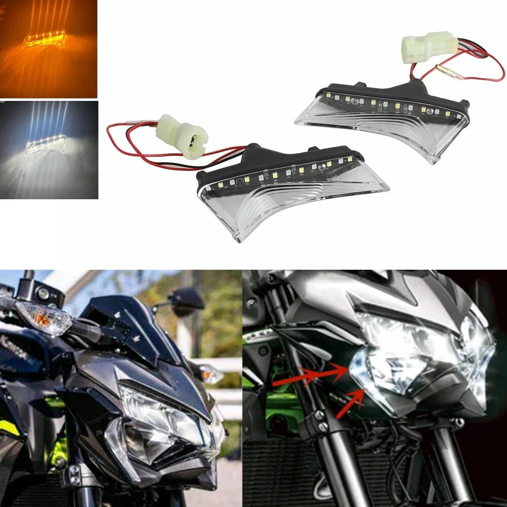 Running Light Brake Turn Signal Headlight Lamp for KAWASAKI Z900 (20-24)
