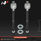 2X Front Inner Tie Rod End for Ford Taurus, Flex (2010-2012) Lincoln MKS