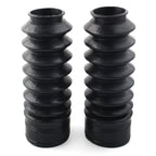 Set of 2 Front Fork Rubber Cover Gaiters for Triumph TR6 T120 T100 (1964–1968)