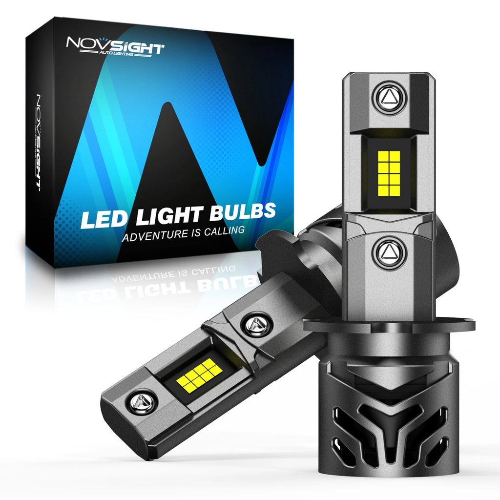 2X H13 9008 LED Headlight Bulbs for NOVSIGHT (36000LM, High Low Beam)