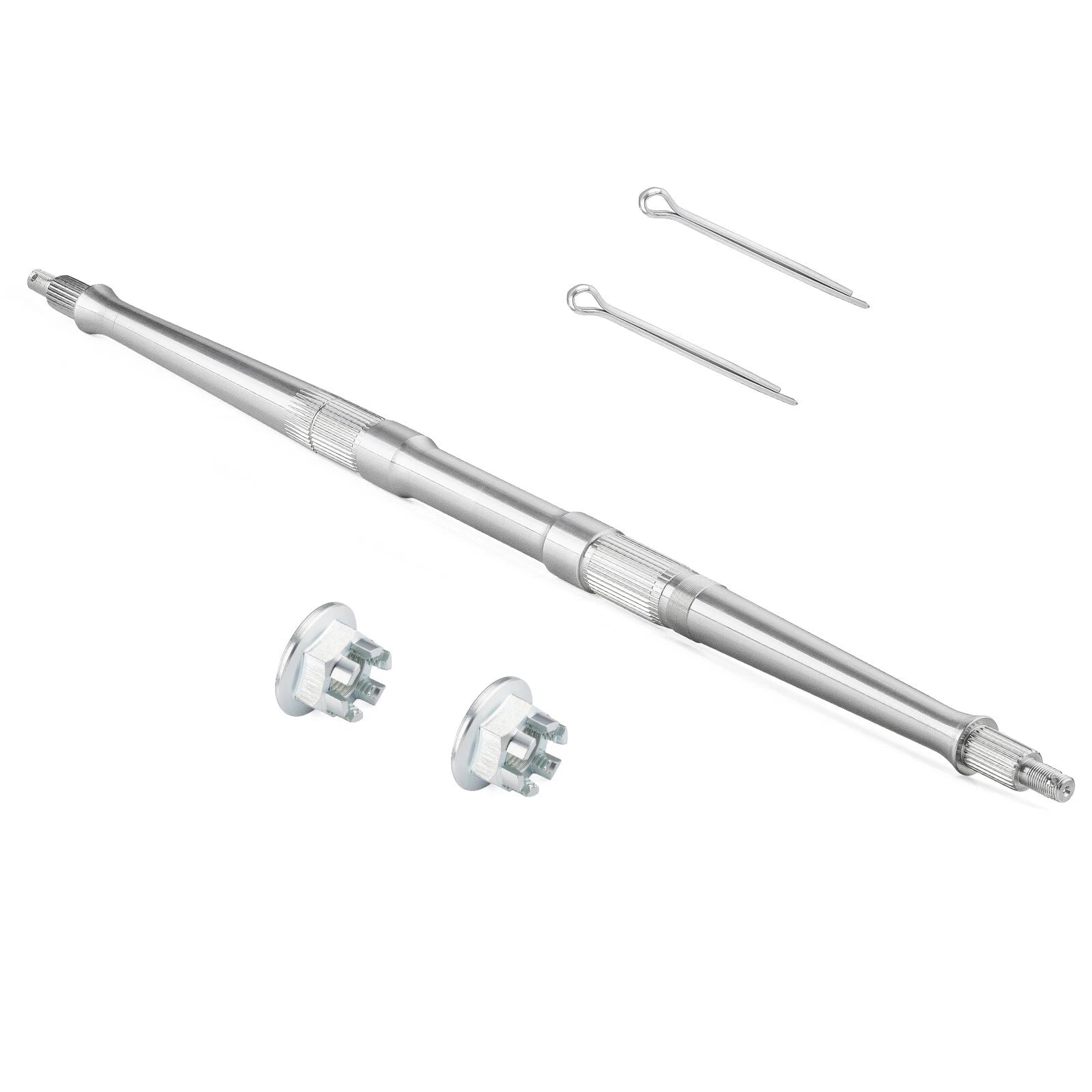 Rear Axle Shaft w/ Nut Pin for Yamaha Raptor 700R YFM700R (2006–2025)