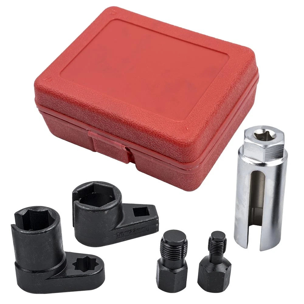 Oxygen Sensor Socket Thread Chaser Tool Set for Universal Vehicles