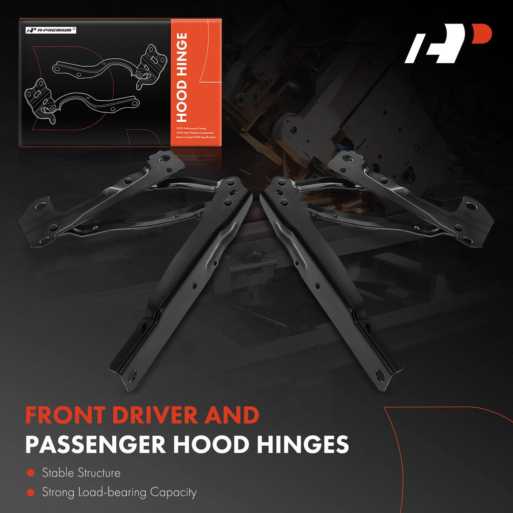 2X Hood Hinge for Jeep Patriot (2007-2017)