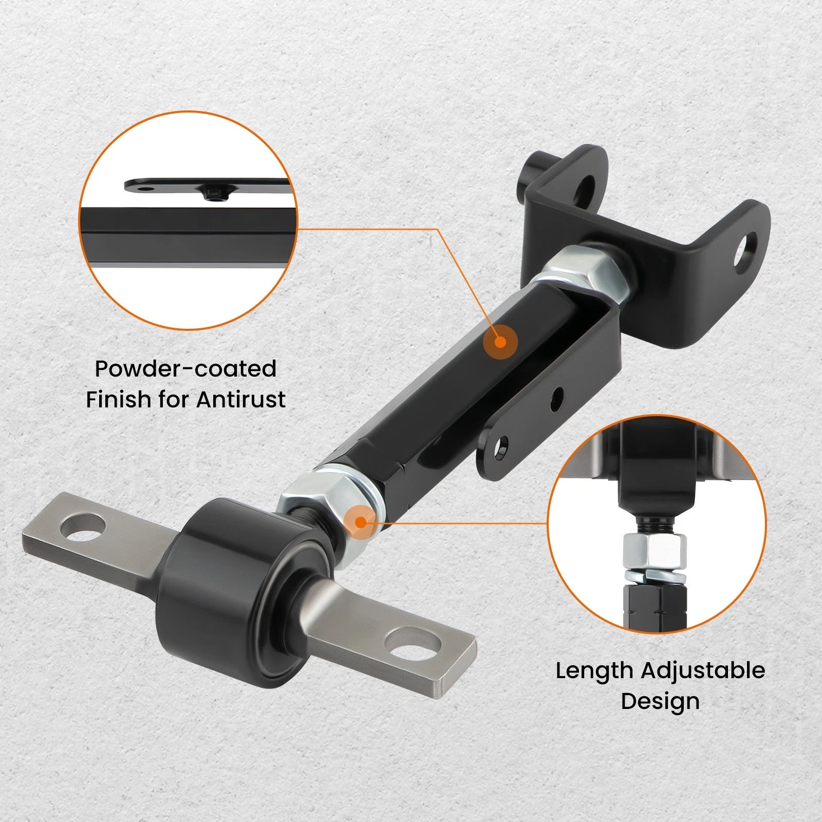 Adjustable Rear Camber Arm Kit for Honda Civic Acura RSX (2001–2006)