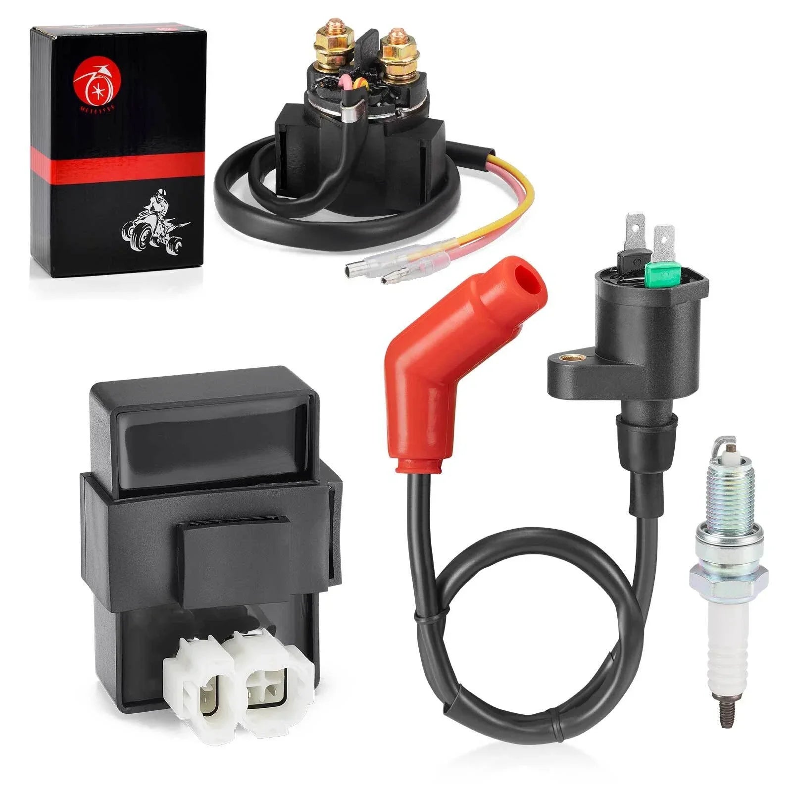 CDI Ignition Coil Starter Relay for HONDA TRX250EX/TRX250X