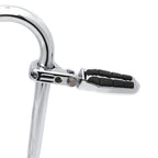 1 1/4" Highway Saddle Offset Mount P Clamp Foot Peg for Harley Sportster