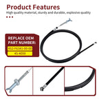 Rear Hand Park Brake Cable for Yamaha Grizzly 450 YFM450FG (2008–2010) 45-4059