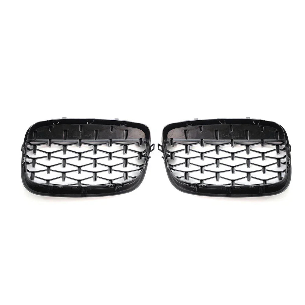 Diamond Grille Front Bumper Kidney for BMW X5 X6 (2007-2013)