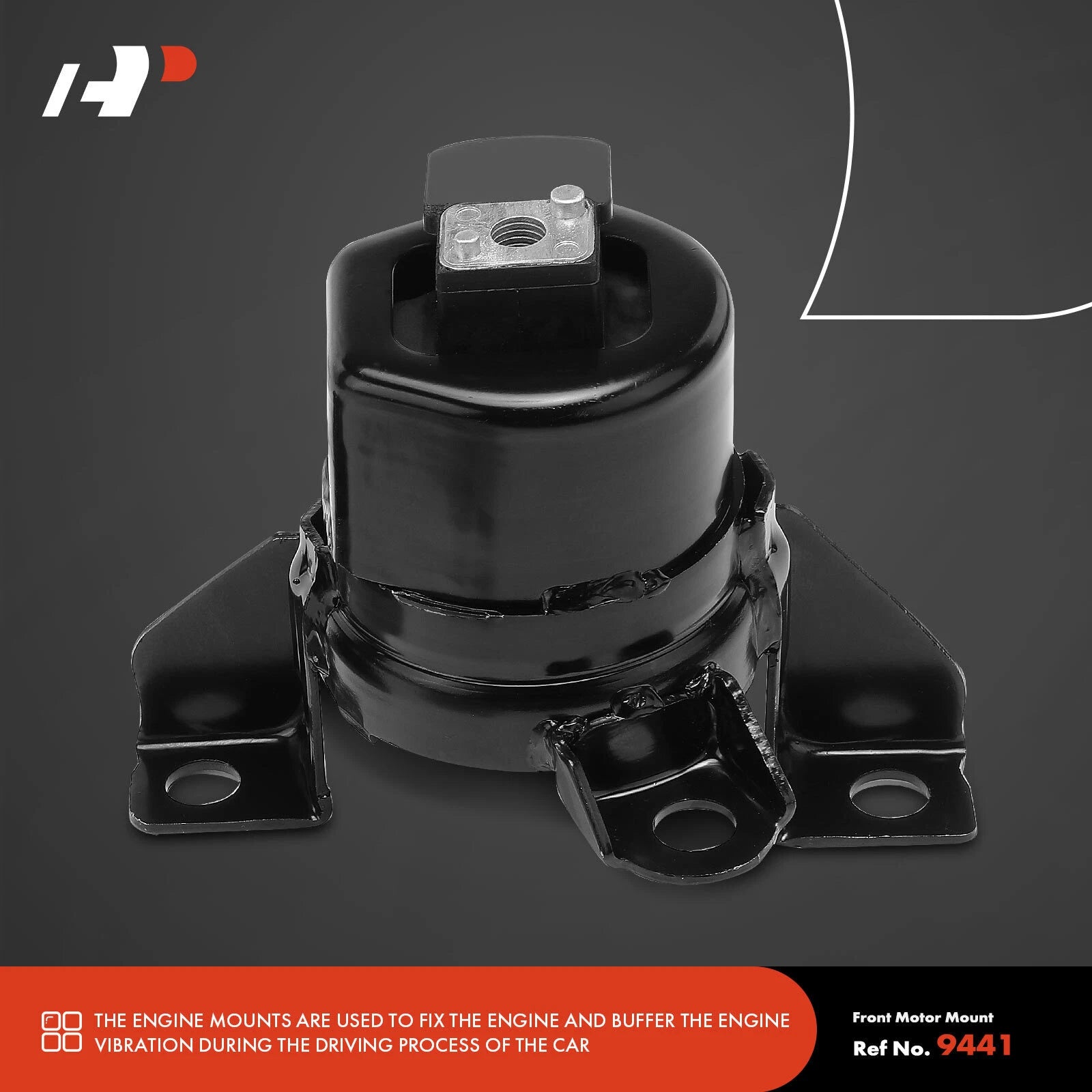 3X Engine Motor Mount & Transmission Mount for Ford Fusion (2013-2016)