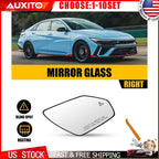 Heated Passenger Side Mirror Glass with Blind Spot for Hyundai Elantra (2021–2025)