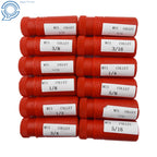 Set of 12 Morse Taper Shank Collets for 3MT (1/8" - 3/4" Chuck)