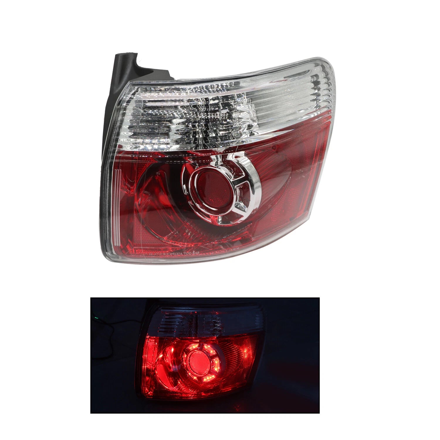 Right Outer Tail Light Assembly for GMC Acadia (2007–2012)
