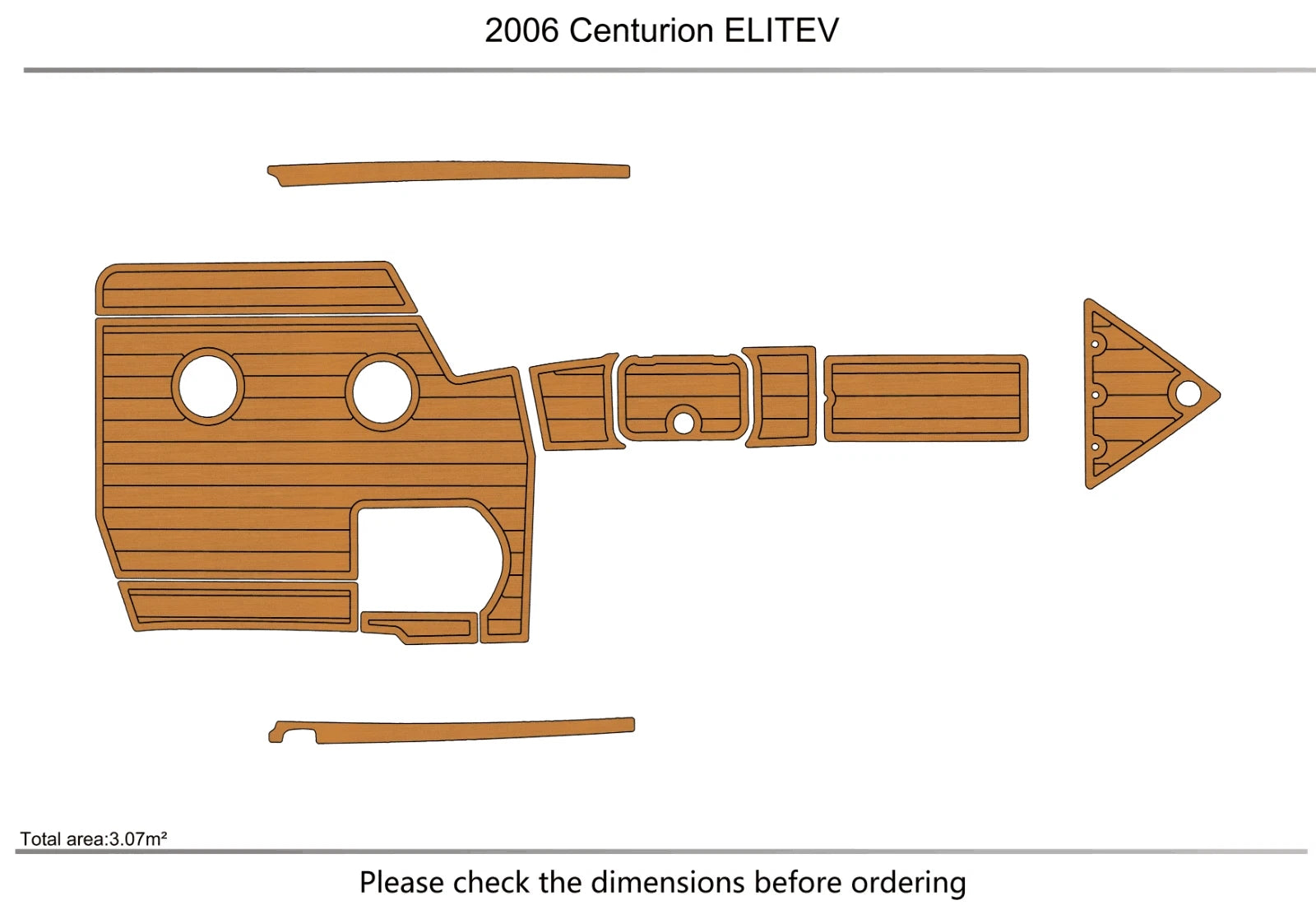 EVA Pad Flooring Mat for Centurion ELITE V (2006)