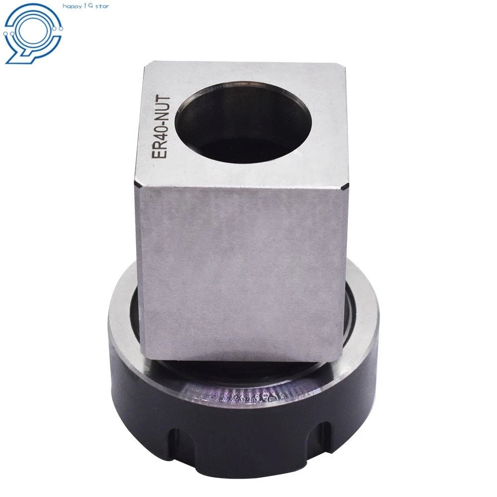 ER-40 Square Collet Block Chuck Holder for CNC Lathe Engraving Machine