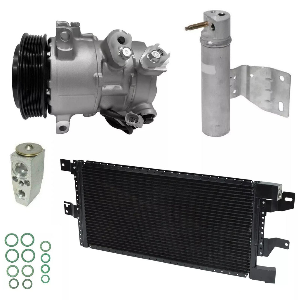AC Compressor Kit with Condenser for Jeep Patriot 2.0L (2011–2016)