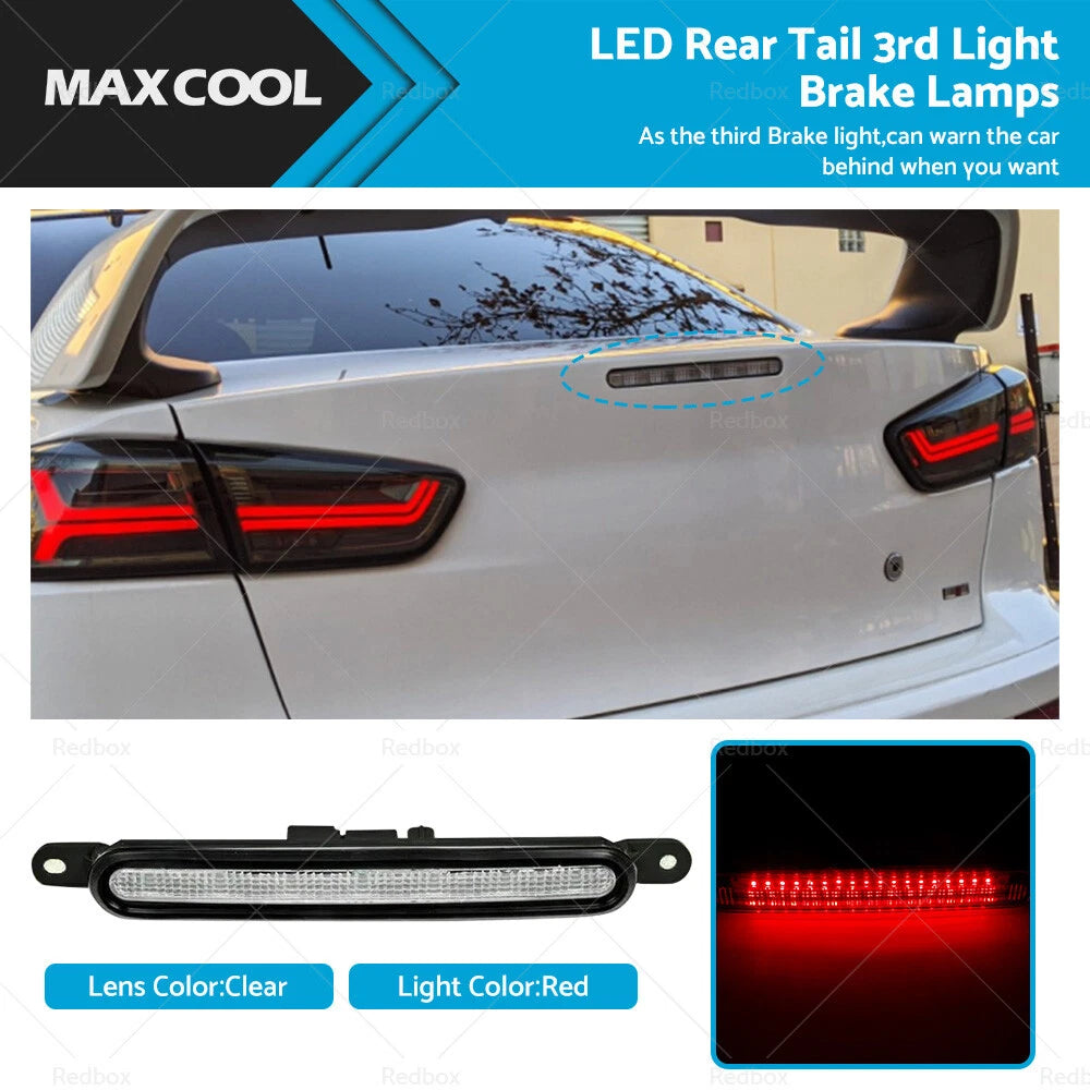 LED Rear Tail 3rd Brake Light for Mitsubishi Lancer (2006–2016)