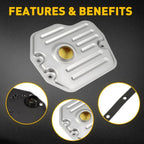 Automatic Transmission Filter & Oil Pan Gasket Kit for Lexus Scion Toyota (1999–2015)