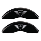 Caliper Covers Set of 4 Black for Holden Commodore (1997–2007)