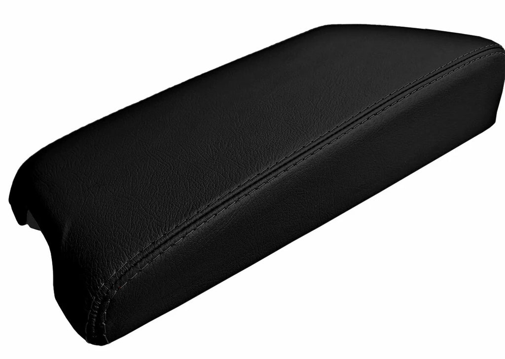 Leather Console Lid Armrest Cover for Infiniti G35 Coupe (2002–2007) Black