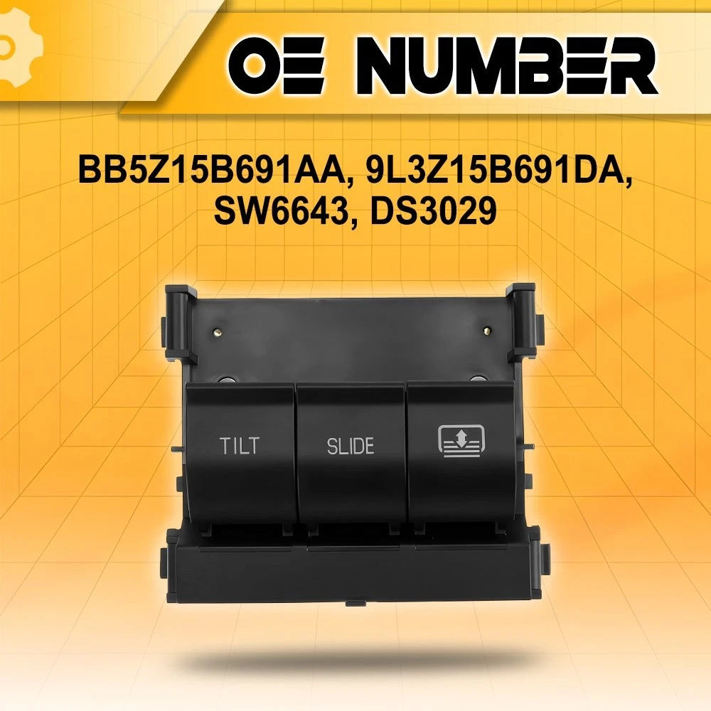 Sunroof Switch for Ford Explorer (2012–2015)