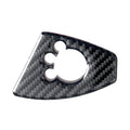 Carbon Fiber RHD Door Lock Switch Cover for Audi TT TTRS (2008-2014)