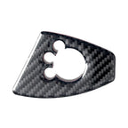 Carbon Fiber RHD Door Lock Switch Cover for Audi TT TTRS (2008-2014)