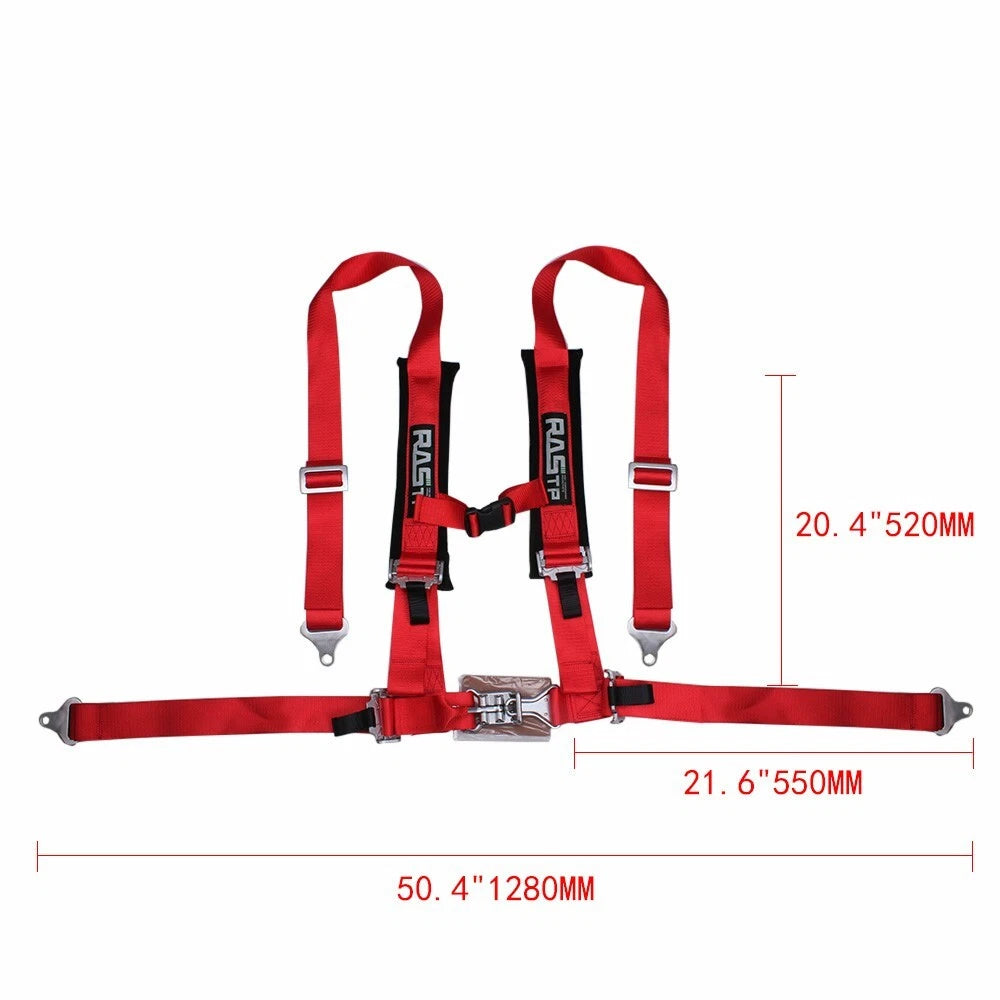 4-Point Racing Harness Strap for Universal Fit Cars (Rastp)