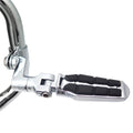 1.25" Highway Radical Tombstone Offset Mount Clamp Foot Peg for Harley Sportster