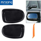 Carbon Fiber Side Mirror Cover Cap for Chevy Silverado/Sierra (1999–2006)