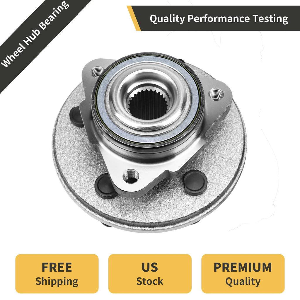 Front Wheel Bearings Hubs for Ford Explorer Mercury Mountaineer (2006–2010)
