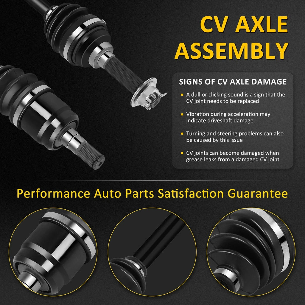 Front Left CV Axle Shaft Assembly for Suzuki King Quad 400 (2008–2021)