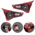 Set of 2 Rear Chrome Tail Lights for Toyota RAV4 (2013-2015)