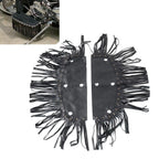 Front Rider Floorboard Fringe Covers for Honda, Yamaha, Harley