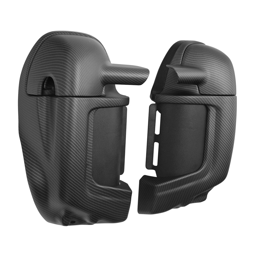 Lower Vented Fairing for Harley Electra Glide (1983–2013) - Carbon Fiber Matte Black