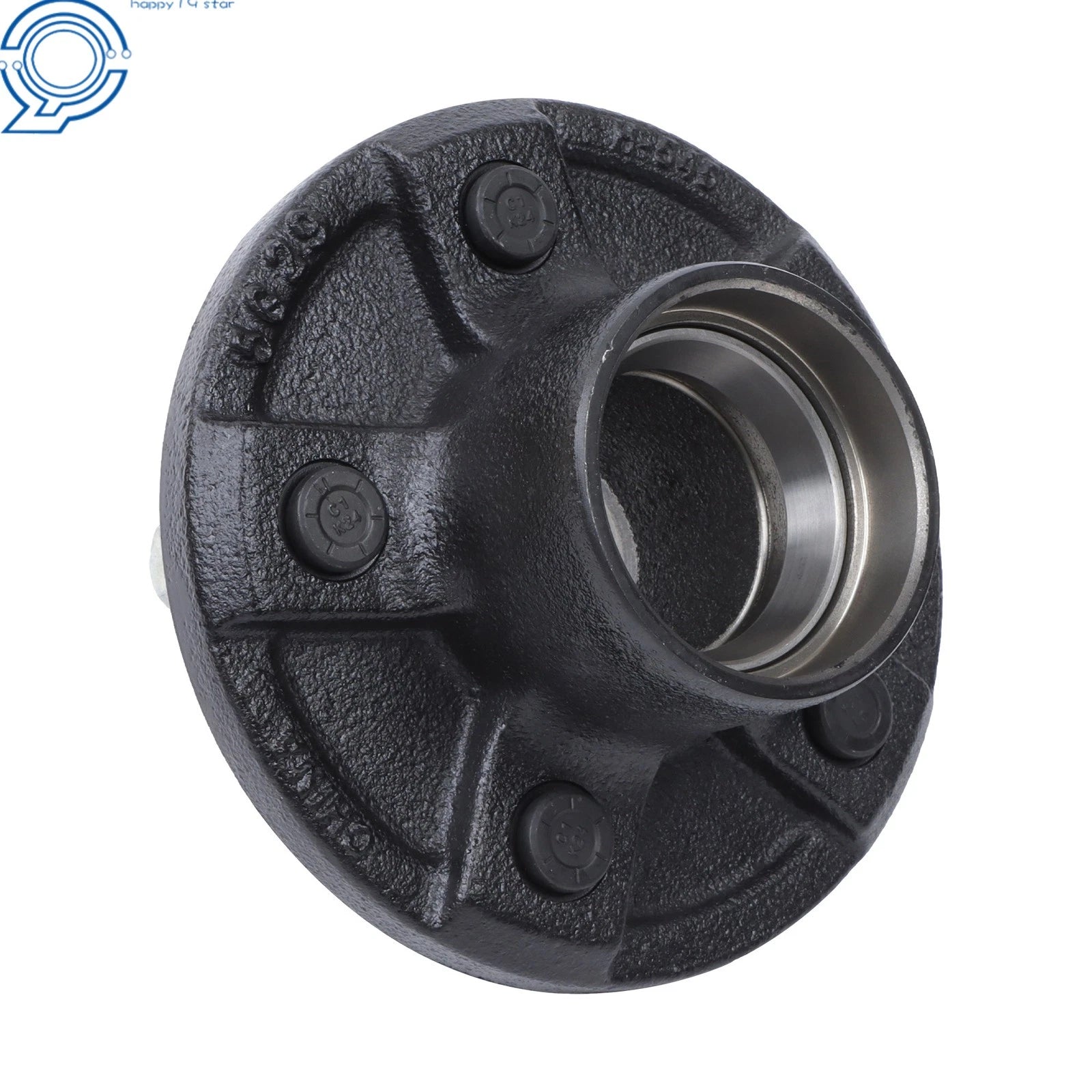 Set of 2 Trailer Axle Kits for 3500lb Trailers (5 Bolt, 4.5")