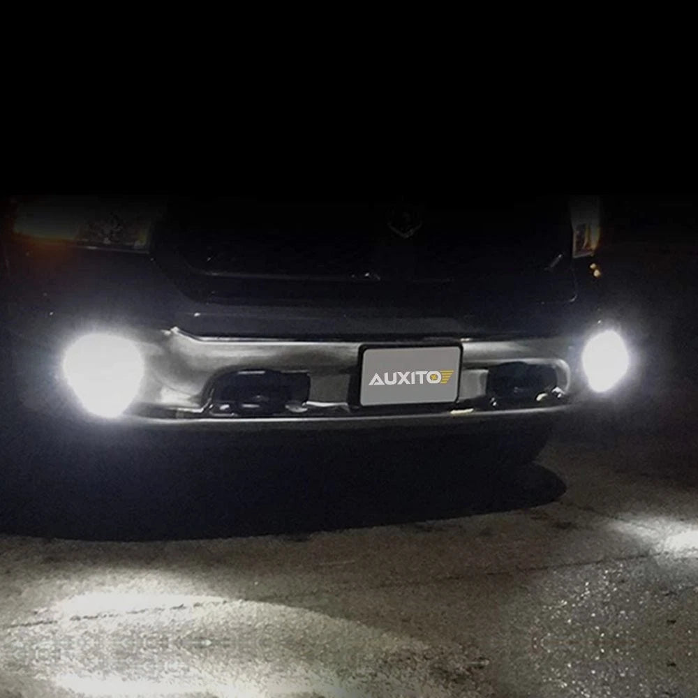 Set of 2 AUXITO H11 H16 H8 LED Fog Driving Light Kits 6000K Pure White