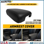 Leather Armrest Cover for Infiniti QX60 (2014–2020)