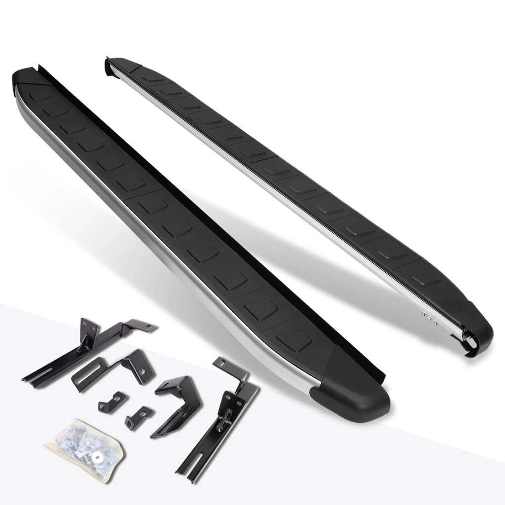 Set of 2 Side Step Nerf Bars for Toyota RAV4 (2006–2012) Matte Black